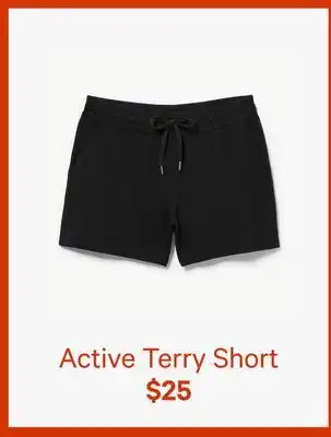 Joe Fresh Active Terry Short offer