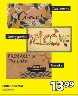 JYSK COIR DOORMAT offer