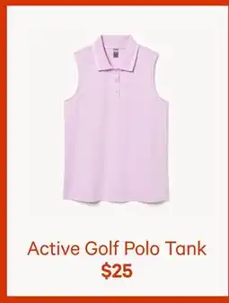 Joe Fresh Active Golf Polo Tank offer
