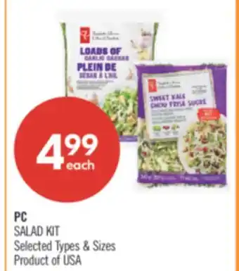Shoppers Drug Mart PC SALAD KIT offer