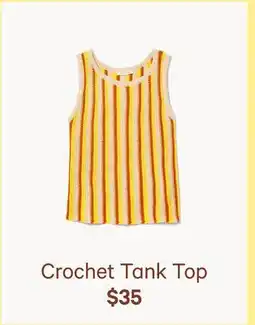 Joe Fresh Crochet Tank Top offer