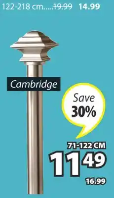 JYSK Cambridge Single Curtain Rod Ki offer