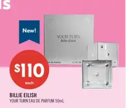 Shoppers Drug Mart BILLIE EILISH YOUR TURN EAU DE PARFUM offer