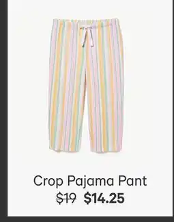 Joe Fresh Crop Pajama Pant offer