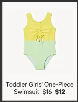 Joe Fresh Toddler Girls' One-Piece Swimsuit offer