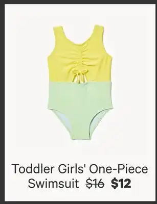 Joe Fresh Toddler Girls' One-Piece Swimsuit offer