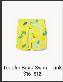 Joe Fresh Toddler Boys' Swim Trunk offer