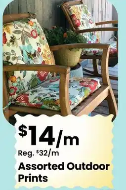 Fabricland Assorted Outdoor Prints offer