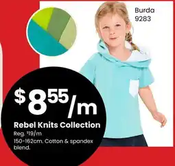 Fabricland Rebel Knits Collection offer