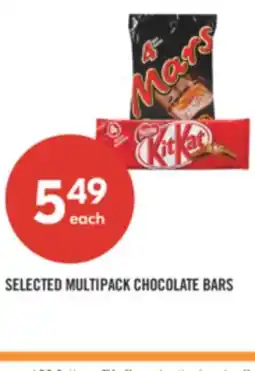 Shoppers Drug Mart SELECTED MULTIPACK CHOCOLATE BARS offer
