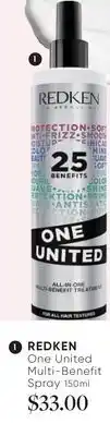 Chatters Salon REDKEN One United Multi-Benefit Spray offer