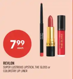 Shoppers Drug Mart SUPER LUSTROUS LIPSTICK, THE GLOSS or COLORSTAY LIP LINER offer