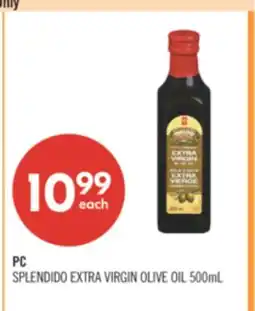 Shoppers Drug Mart PC SPLENDIDO EXTRA VIRGIN OLIVE OIL offer