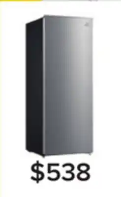 Leon's L2 Stainless Steel Upright Freezer and Convertible Fridge (6.9 Cu. Ft) - LRU07B3ASS offer