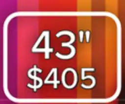 Leon's 43 4K Smart Al ThinQ TV offer