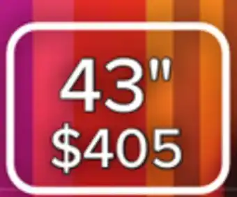 Leon's 43 4K Smart Al ThinQ TV offer