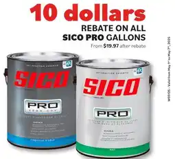 Matériaux Pont Masson REBATE ON ALL SICO PRO GALLONS offer