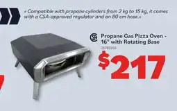 Matériaux Pont Masson Propane Gas Pizza Oven - 26500BTU - 16 with Rotating Base offer