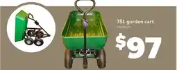 Matériaux Pont Masson 75 L Dump Garden Cart offer