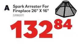Matériaux Pont Masson Spark Screen For Fireplace 26x16 offer