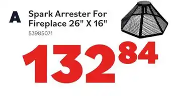 Matériaux Pont Masson Spark Screen For Fireplace 26x16 offer