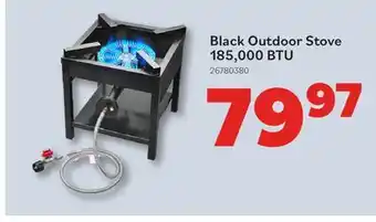Matériaux Pont Masson Black Outdoor Stove - 185000 BTU offer