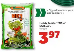 Matériaux Pont Masson Isabelle Ready to use MIX 3 SOIL 30L offer