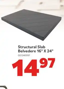 Matériaux Pont Masson Structural Slab Belvedere 16 X 24 offer