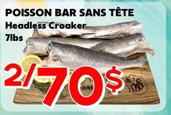 Marche Salaberry POISSON BAR SANS TÊTE offer