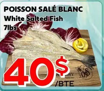 Marche Salaberry POISSON SALÉ BLANC offer