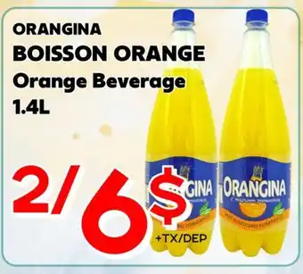 Marche Salaberry ORANGINA BOISSON ORANGE offer