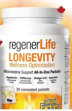 Ki Nature & Santé REGENER LIFE LONGEVITY offer