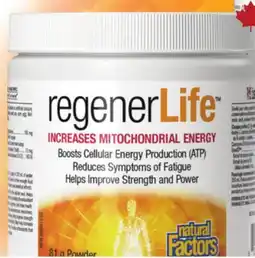 Ki Nature & Santé NATURAL FACTORS REGENER LIFE offer