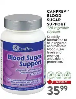 Ki Nature & Santé CANPREV BLOOD SUGAR SUPPORT offer