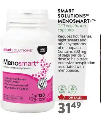 Ki Nature & Santé SMART SOLUTIONS MENOSMART+ offer