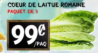 Marche Salaberry COEUR DE LAITUE ROMAINE offer