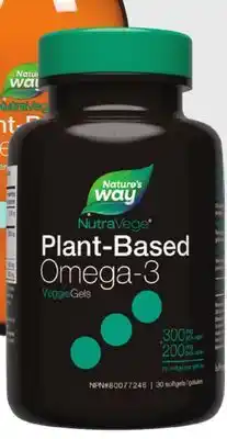 Ki Nature & Santé Nature's Way Plant-Based Omega-3 offer