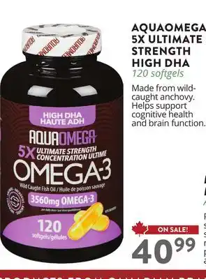 Ki Nature & Santé AQUAOMEGA 5X ULTIMATE STRENGTH HIGH DHA offer