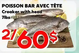 Marche Salaberry POISSON BAR AVEC TETE offer