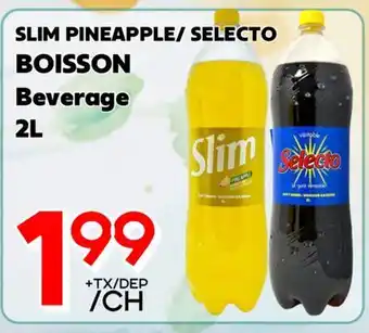 Marche Salaberry SLIM PINEAPLLE/SELECTO BOISSON offer