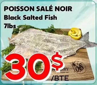 Marche Salaberry POISSON SALÉ NOIR offer