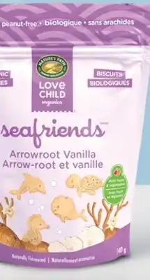 Walmart Love Child Organics Seafriends Cookies 100 g Box or 140 g Pouch or Oaty Chomps Snack Bars 138 g Box offer