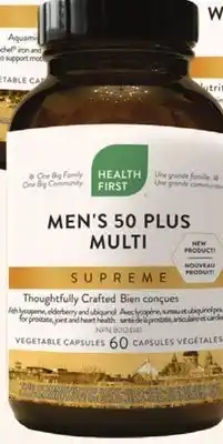 Ki Nature & Santé Health First Men's 50 Plus Multi Supreme offer