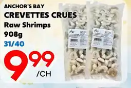 Marche Salaberry CREVETTES CRUES ANCHOR'S BAY offer