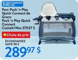 Walmart Graco Pack 'n Play Quick Connect offer