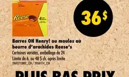 Wholesale Club Barres OH Henry! ou moules au beurre d'arachides Reese's offer
