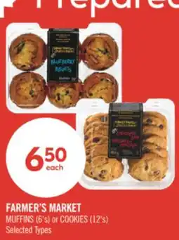 Shoppers Drug Mart FARMER'S MARKET MUFFINS (6's) or COOKIES (12's) offer
