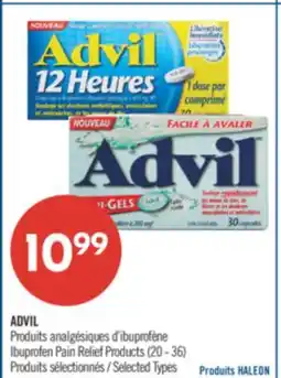 Pharmaprix ADVIL Ibuprofen Pain Relief Products offer