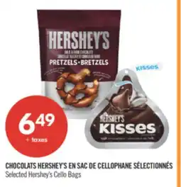 Pharmaprix Selected Hershey's Cello Bags offer
