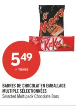 Pharmaprix Selected Multipack Chocolate Bars offer